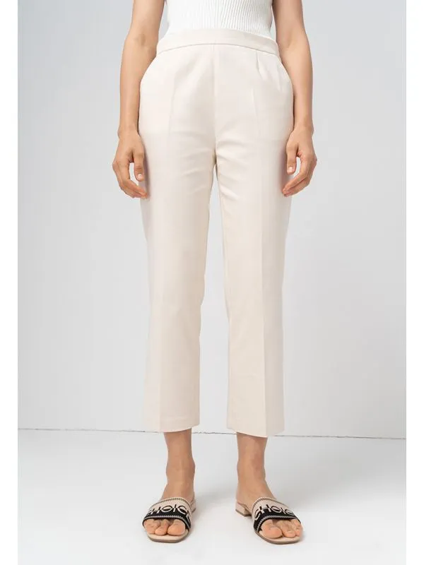 Choice Basic Solid Trousers Sand