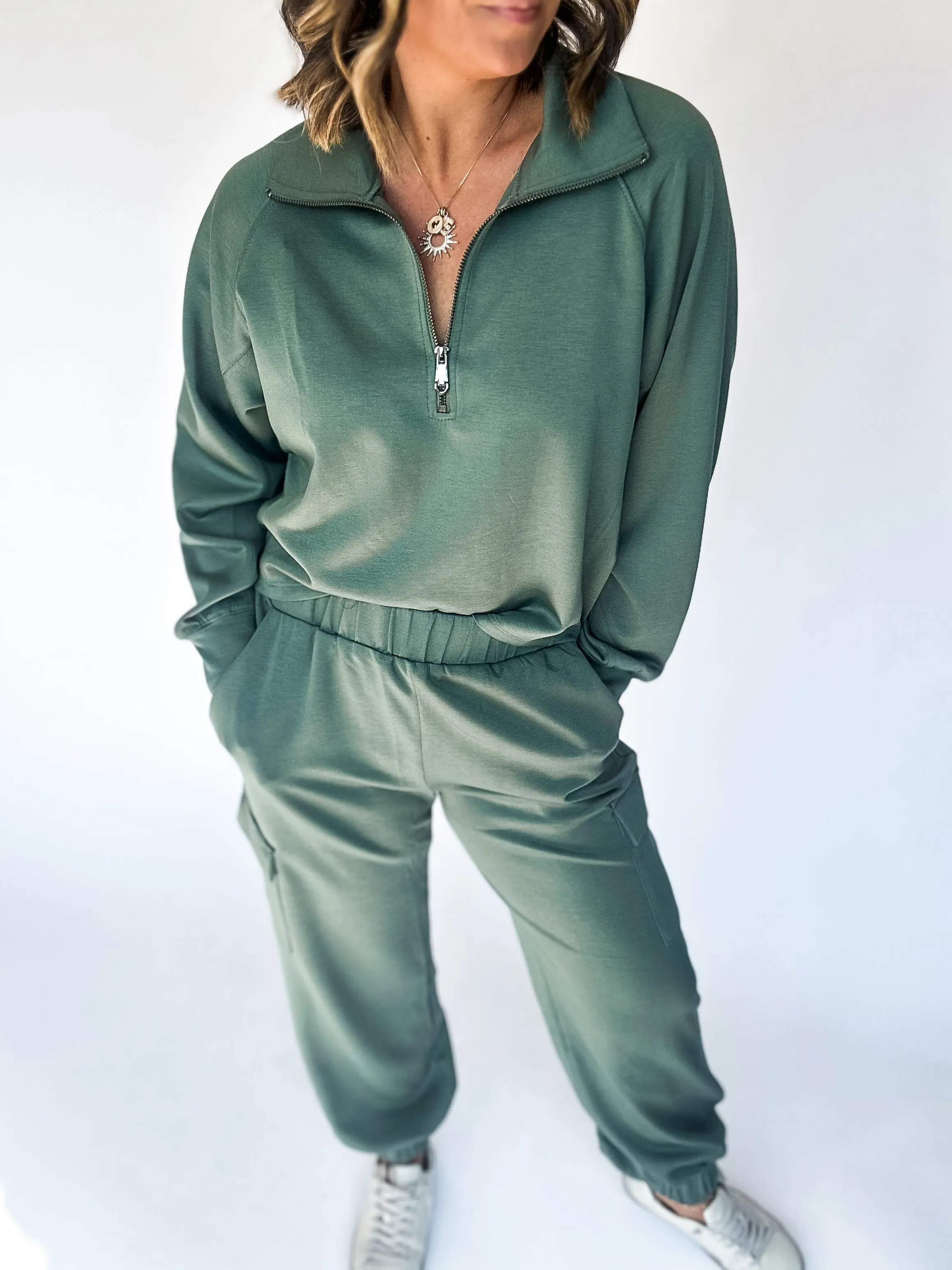 Cozy Evergreen Joggers