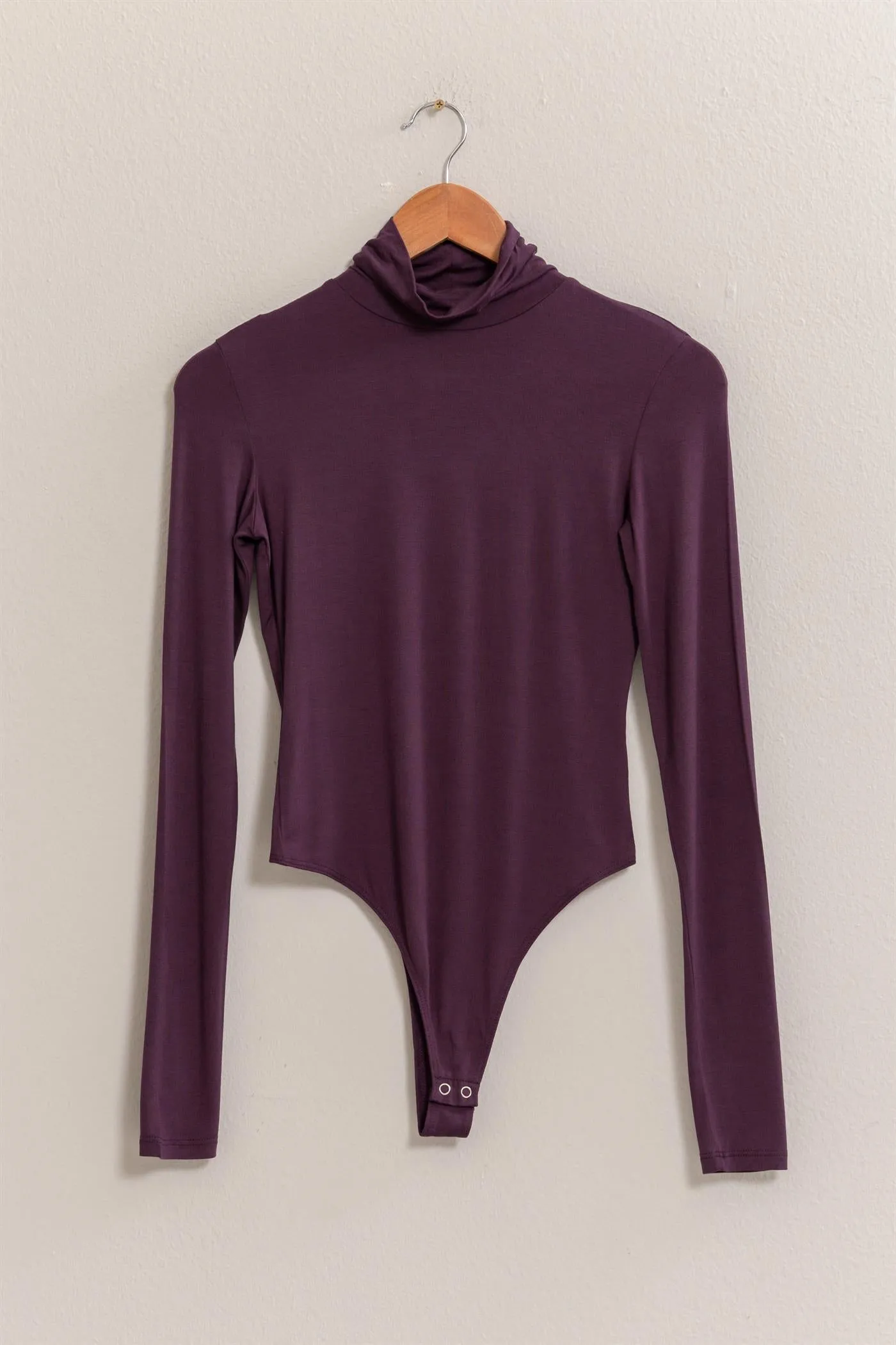 DZ25A036-Long Sleeve Turtleneck Bodysuit