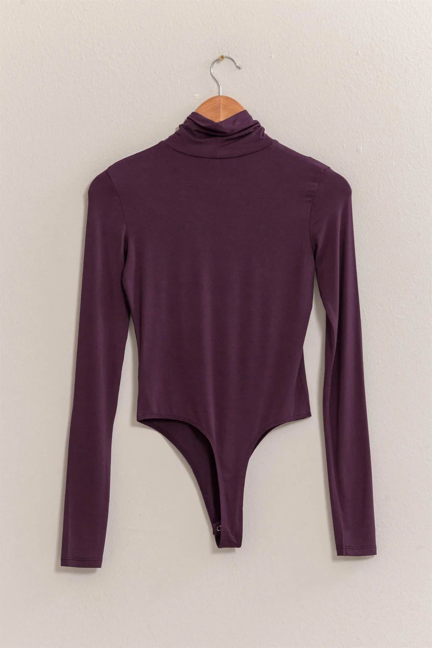 DZ25A036-Long Sleeve Turtleneck Bodysuit