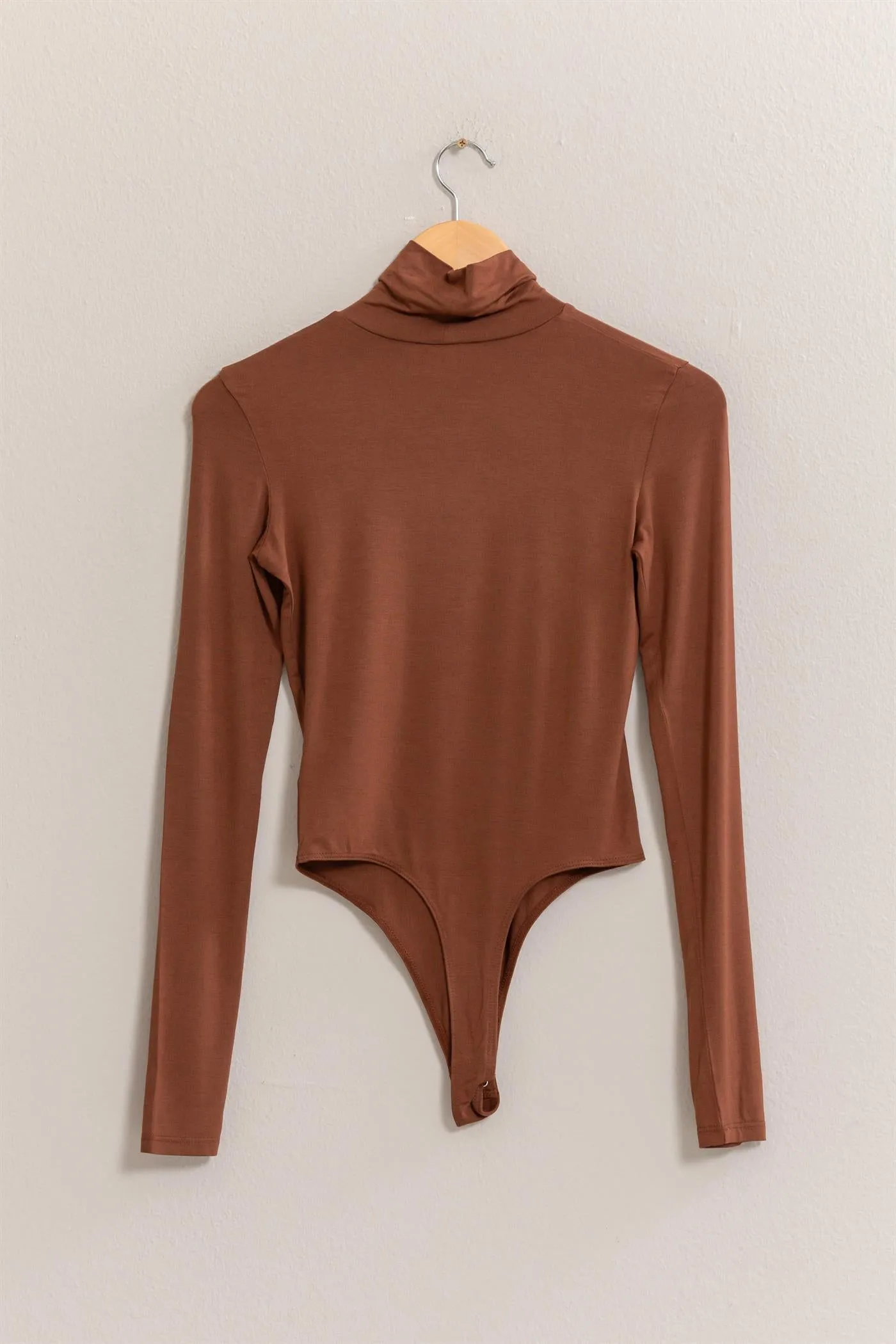 DZ25A036-Long Sleeve Turtleneck Bodysuit