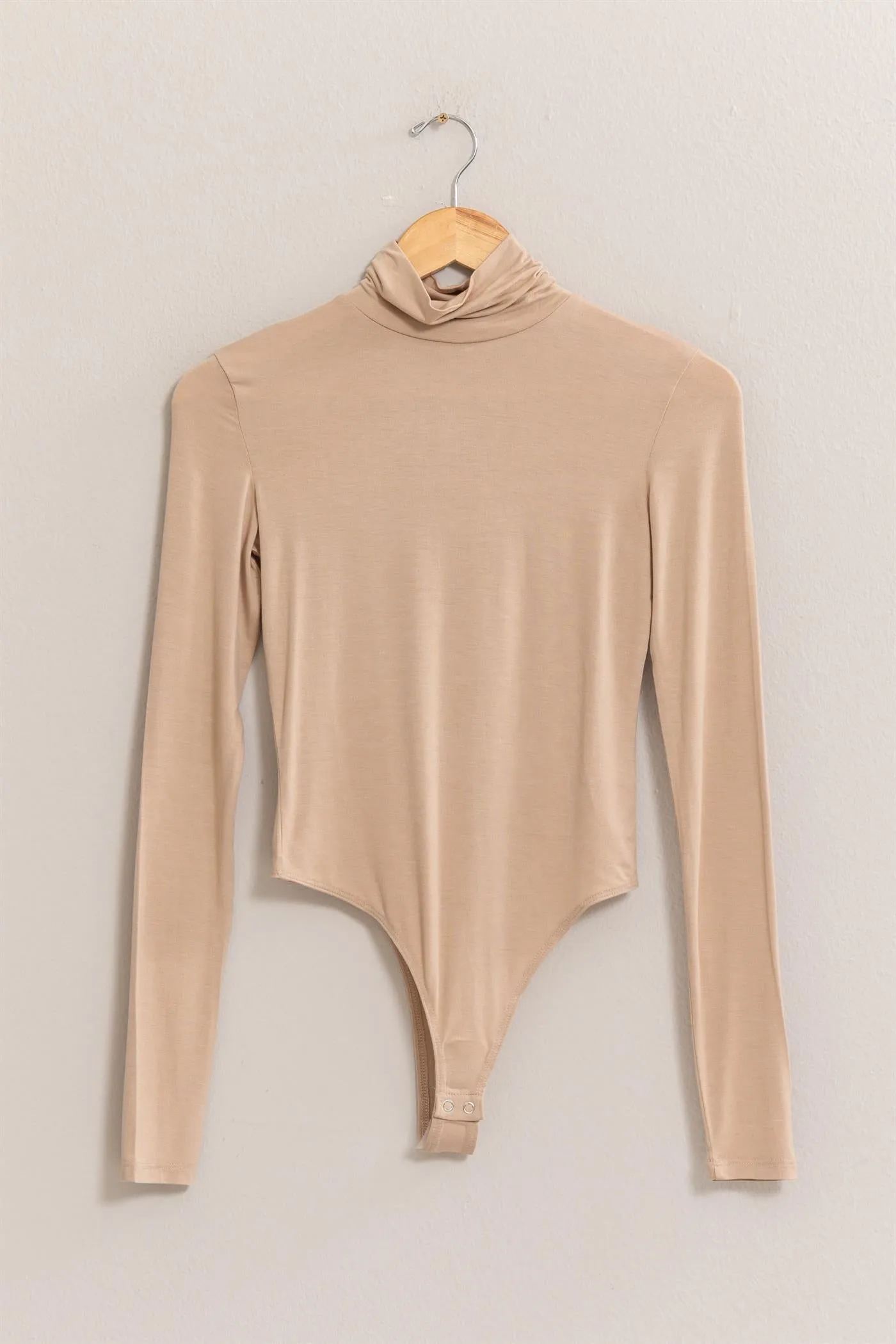 DZ25A036-Long Sleeve Turtleneck Bodysuit