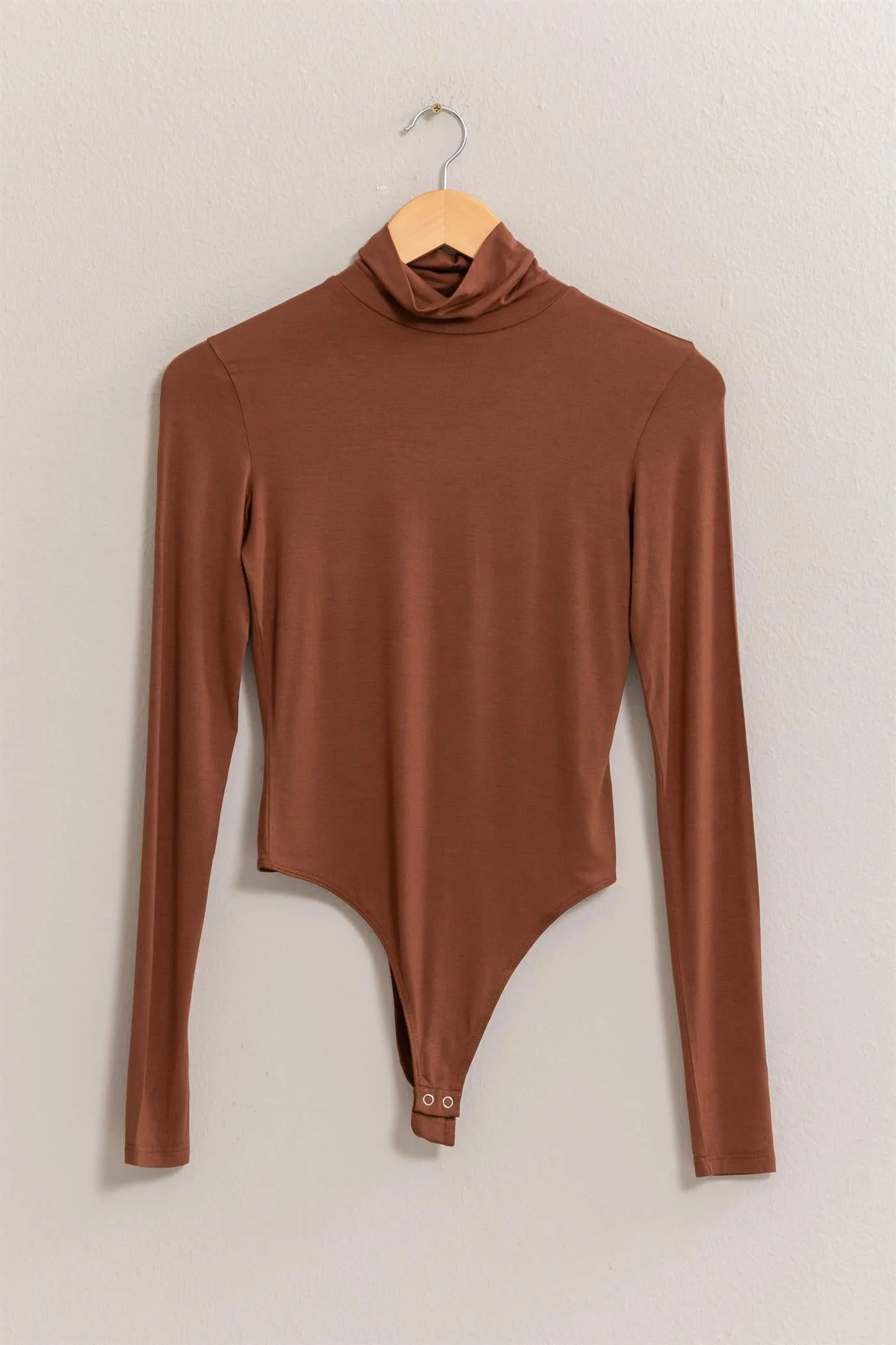 DZ25A036-Long Sleeve Turtleneck Bodysuit