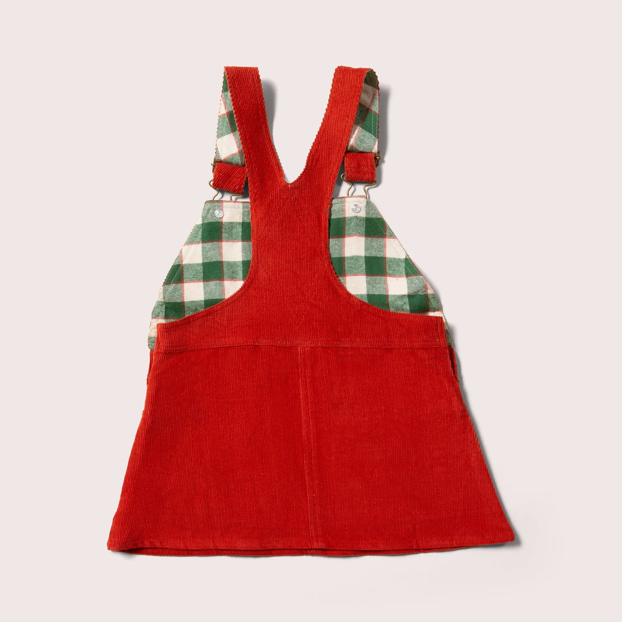 Hazelnut Classic Pinafore Dress