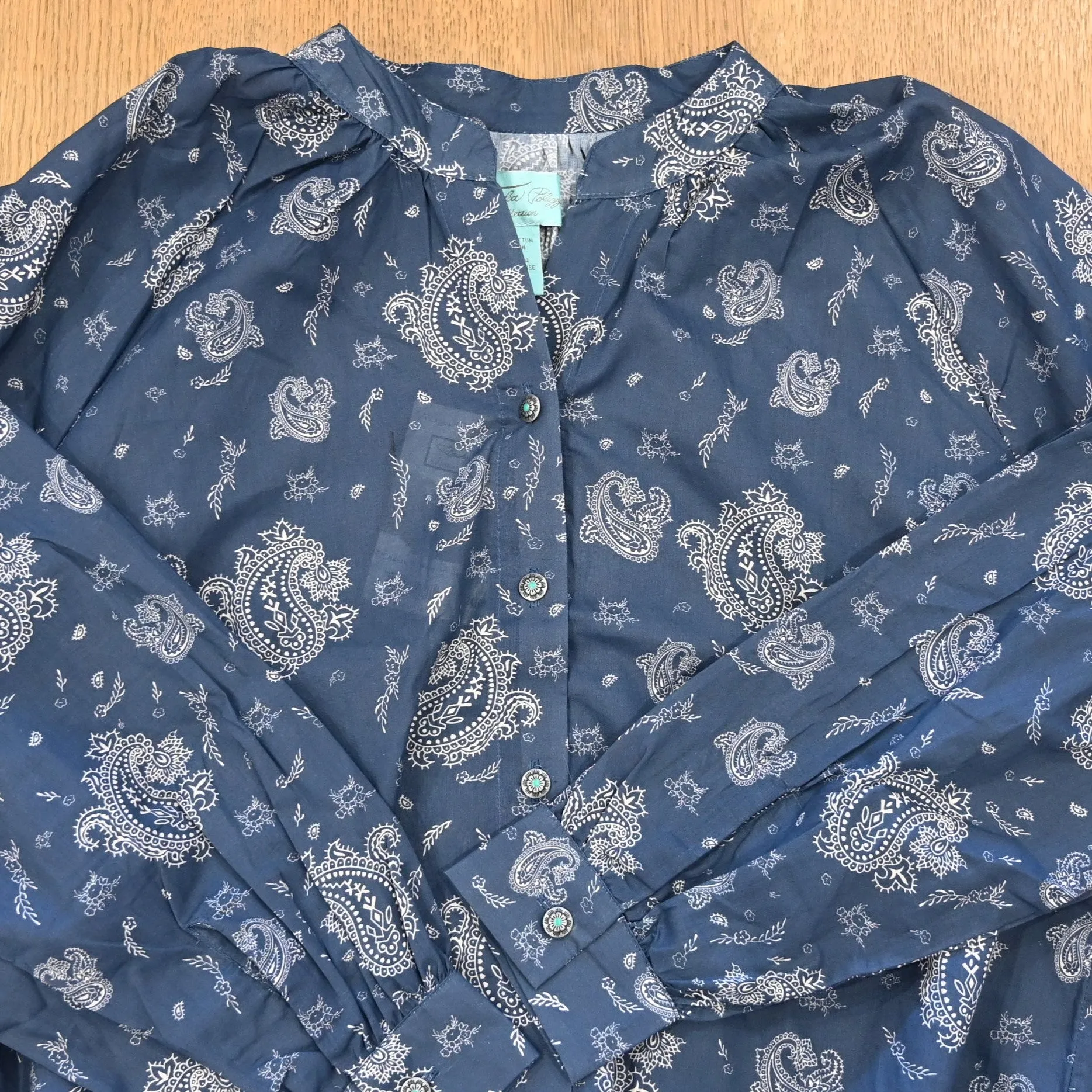 Marie Blouse in Navy