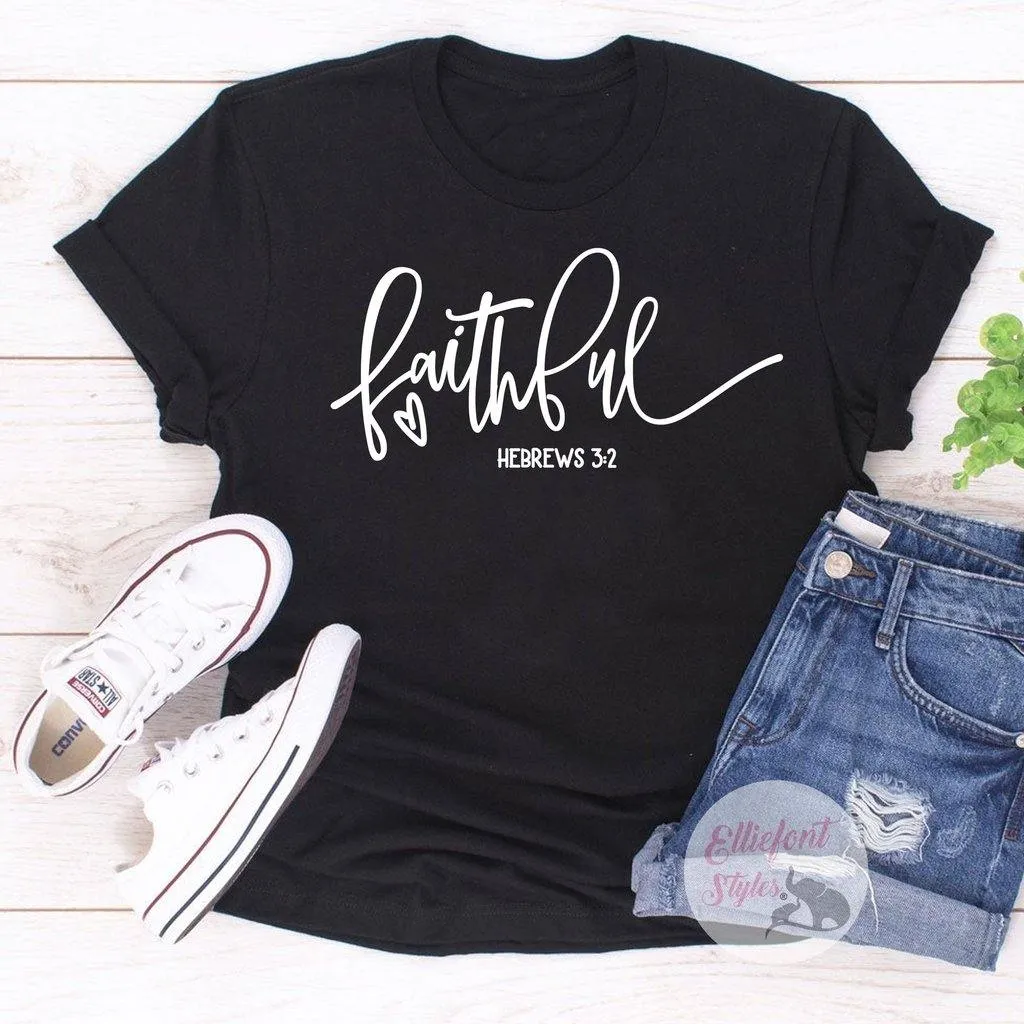 Religious Faithful Bible Verse Shirt