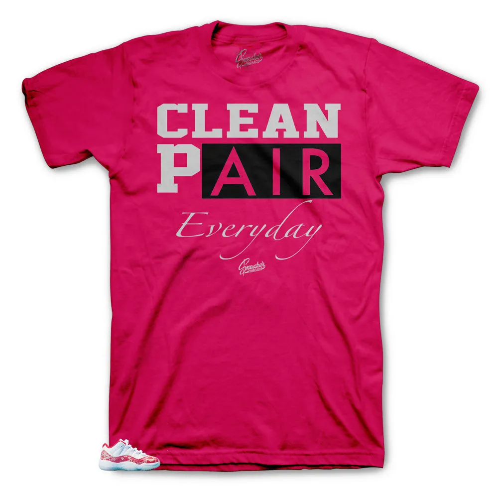 Retro 11 Snakeskin Pink Everyday Shirt