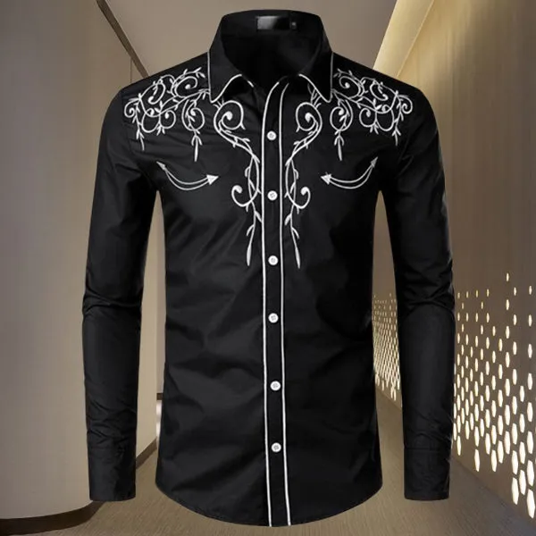 Stylish Embroidered Men's Shirts