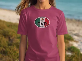 Stylish PVR Mexico Flag Graphic T-Shirts