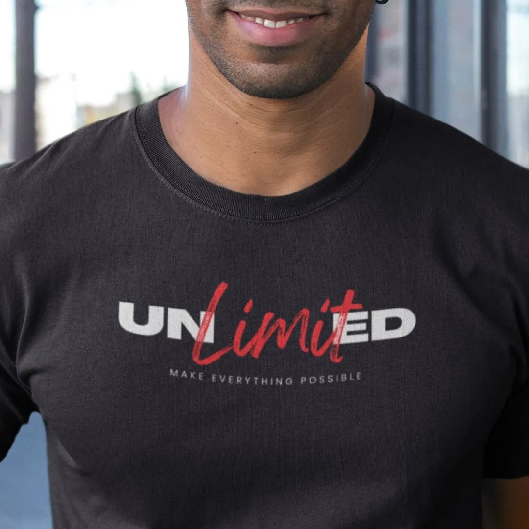 Stylish T-Shirts For Men 'Unlimited' Design