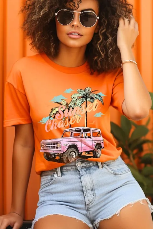 Sunset Chaser Bronco Graphic T Shirt