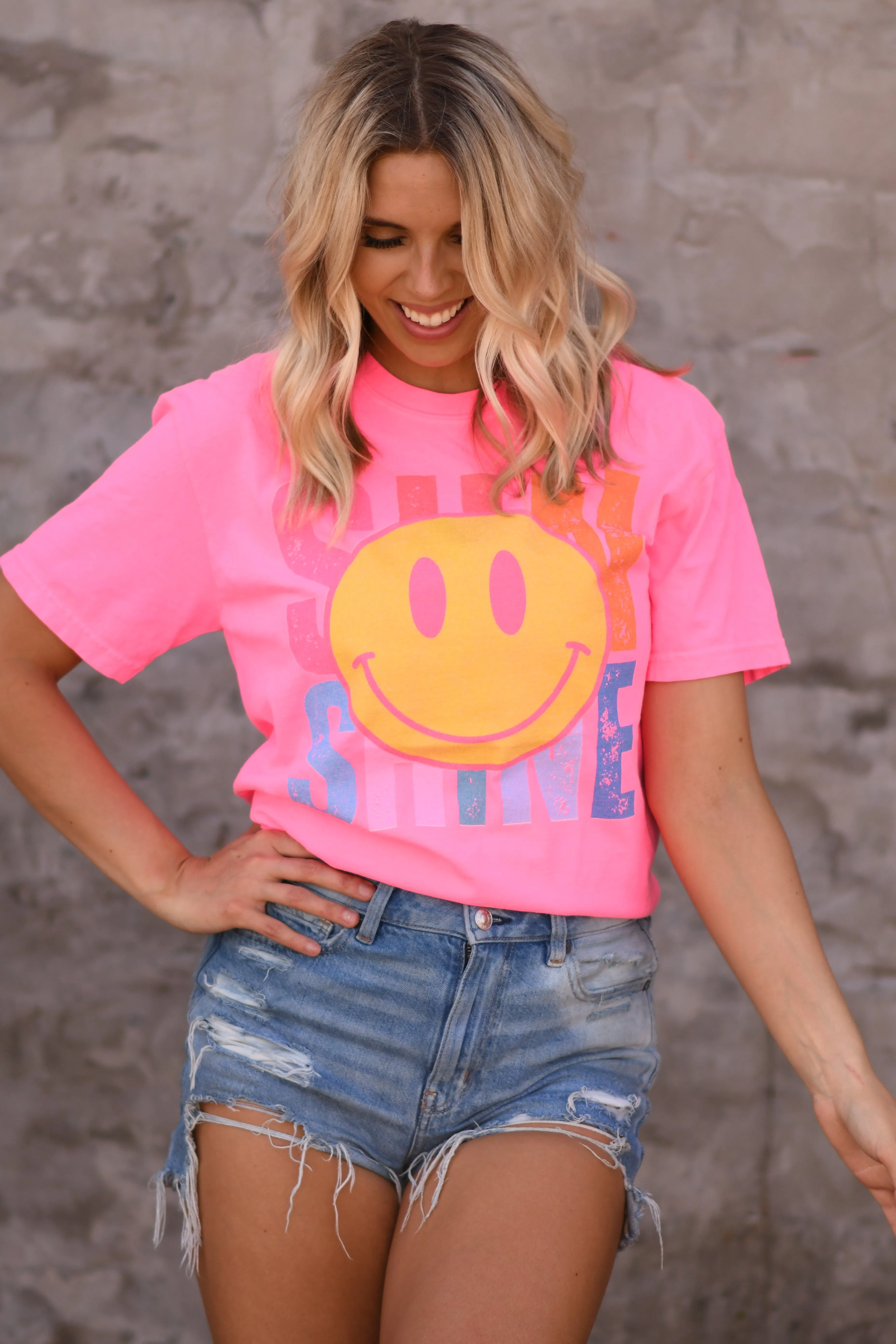 Sunshine Smiley Tee