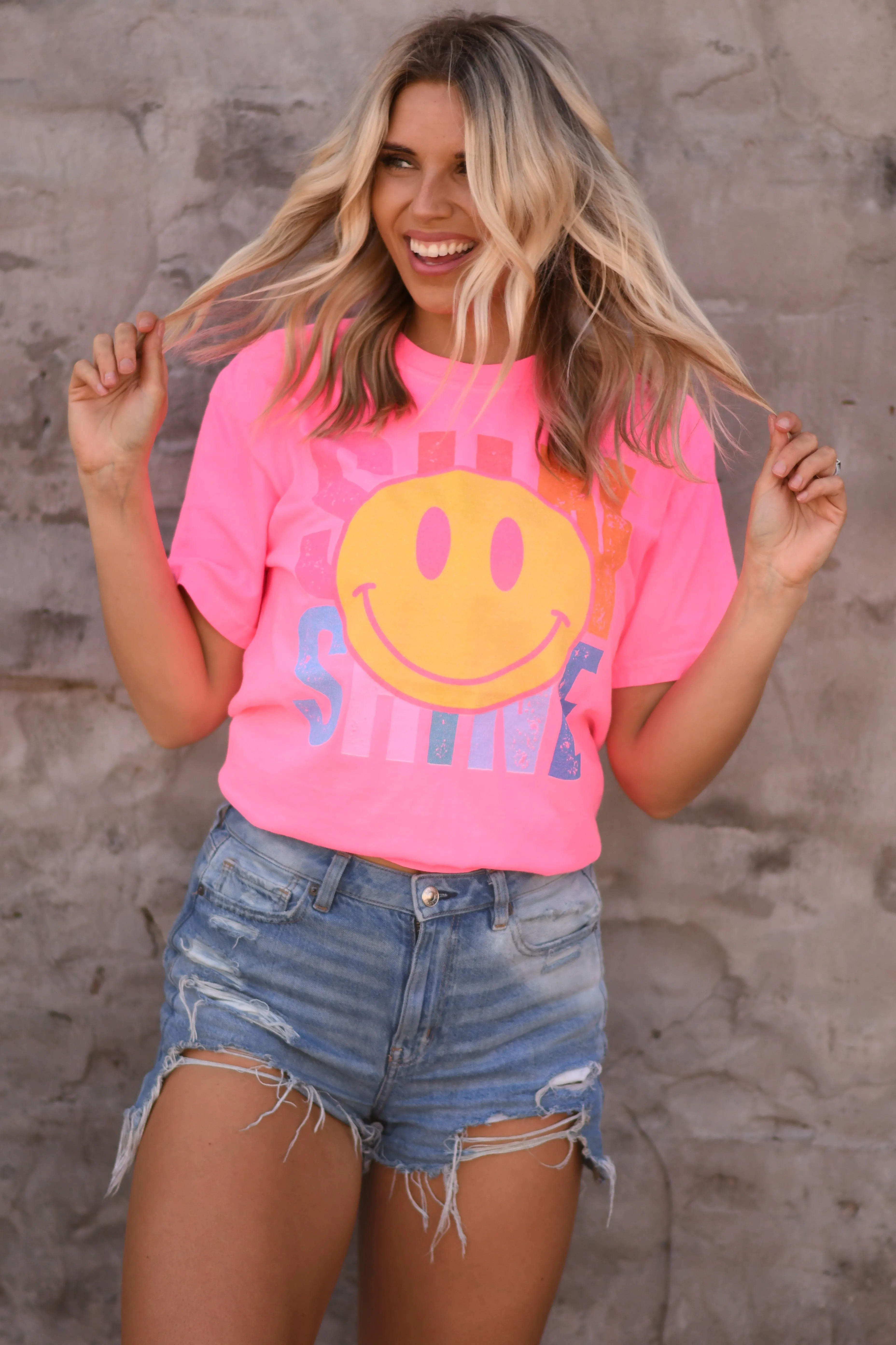 Sunshine Smiley Tee