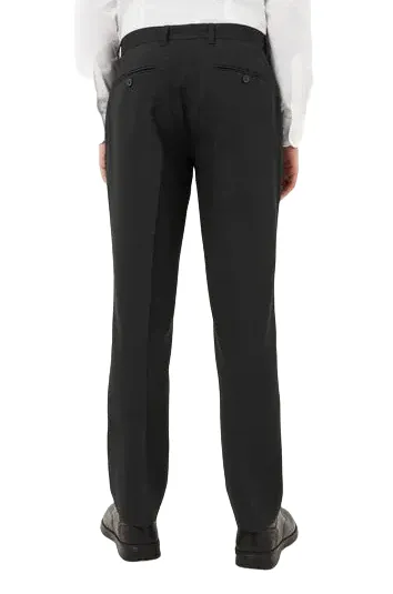 VIYELLA Wool Touch WINDSOR BLACK Trouser